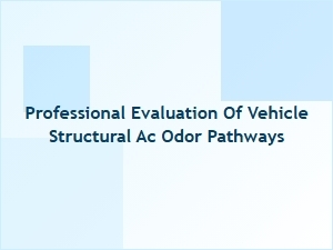 Mapping Vehicle Ac Pathways to Prevent Odors